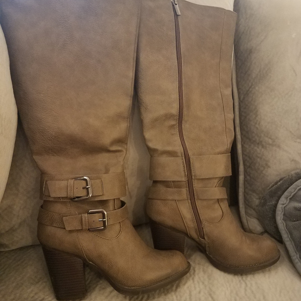 Cato wide calf boots
